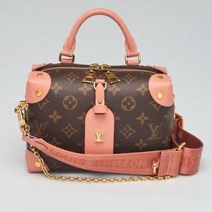 Louis Vuitton Monogram Mini Bag with Tan Accents